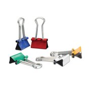 Universal Binder Clips in Dispenser Tub, Small, Assorted Colors, PK40 UNV31028